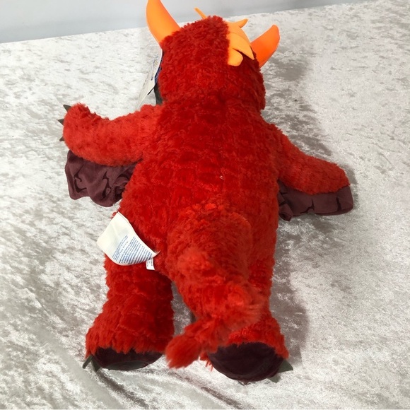 Build A Bear Great Wolf Lodge MagiQuest Charlock Red Dragon stuffed animal - Picture 8 of 14
